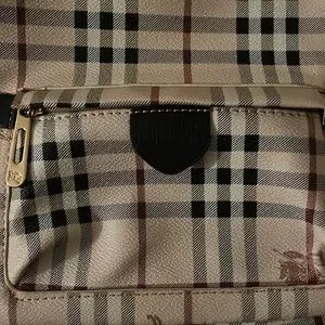 2023 Burberry original small backpack bag! Small Check Backpack in Sand - Men | Burberry® Official main image 4